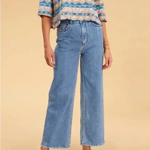 Billabong Salty Blonde Chill Out Jeans, size 24 - Picture 1 of 8